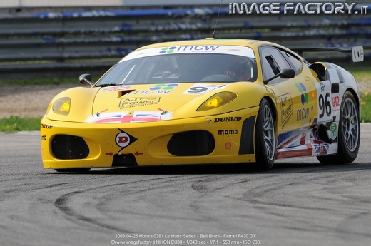 2008-04-26 Monza 0381 Le Mans Series - Bell-Bruni - Ferrari F430 GT